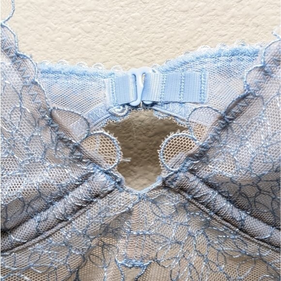 NWT Free People Lucia Underwire Bra Blue - Picture 6 of 12